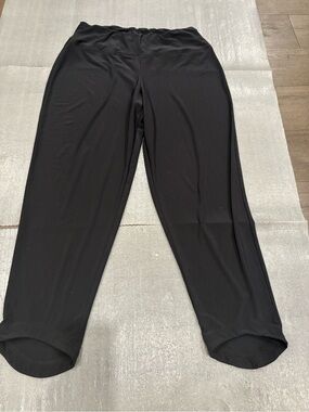 Sympli Black Drop Ankle Pull-On stretchy Pants
